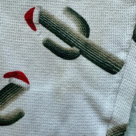 Minor Flawed PINK Victoria Secret Cactus Print Pjs - Picture 6 of 6